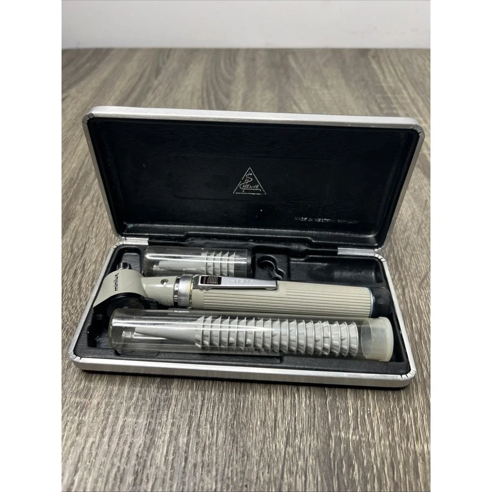 VTG HEINE Minilux Otoscope Medical ENT Western Germany As Is For Parts!